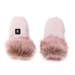 Rękawiczki Miu-Mio Polaris Light Pink idealne do wózka